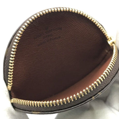Louis Vuitton Monogram Porto Moneron Round Coin Purse Wallet