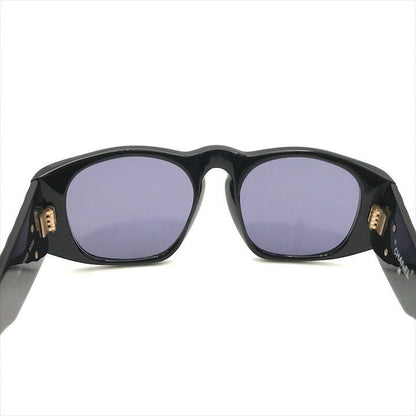 Chanel CC Logo Quilted Sunglasses Eyewear Black Case