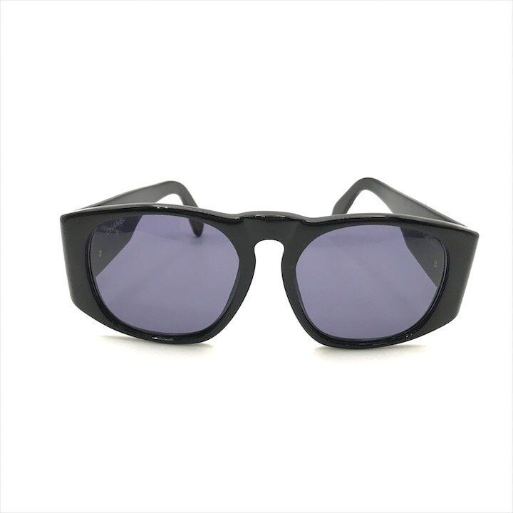 Chanel CC Logo Quilted Sunglasses Eyewear Black Case