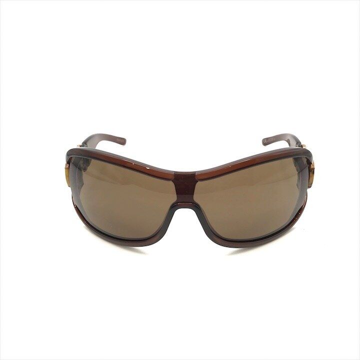 Gucci Bamboo Motif Sunglasses Eyewear Brown with Case Gift