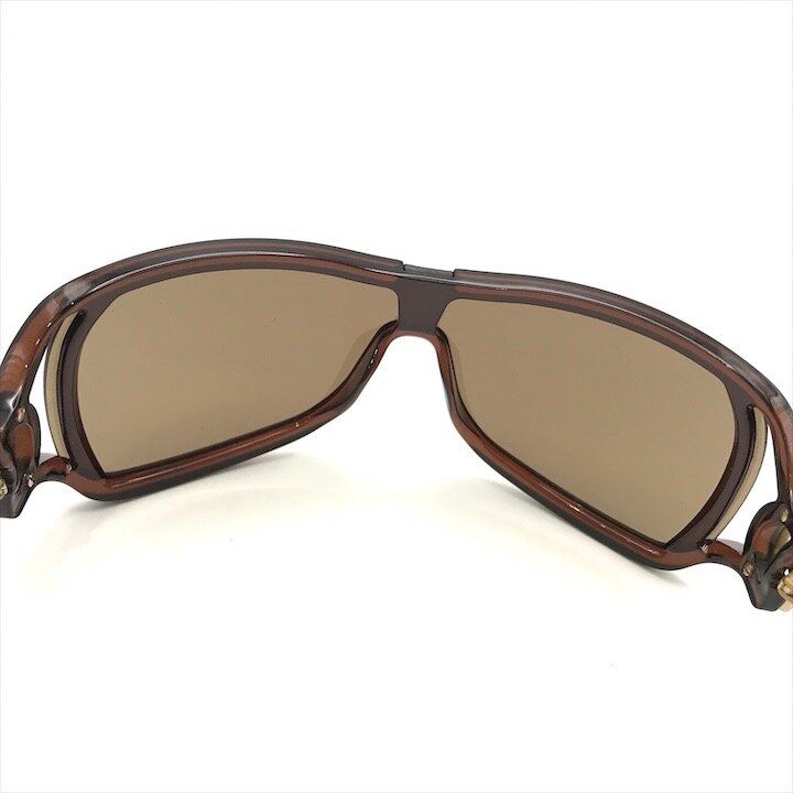 Gucci Bamboo Motif Sunglasses Eyewear Brown with Case Gift
