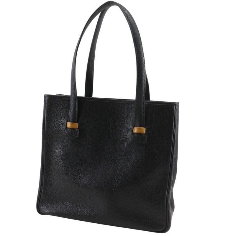 Hermes Gallop Ft1 Buffalo Black Tote