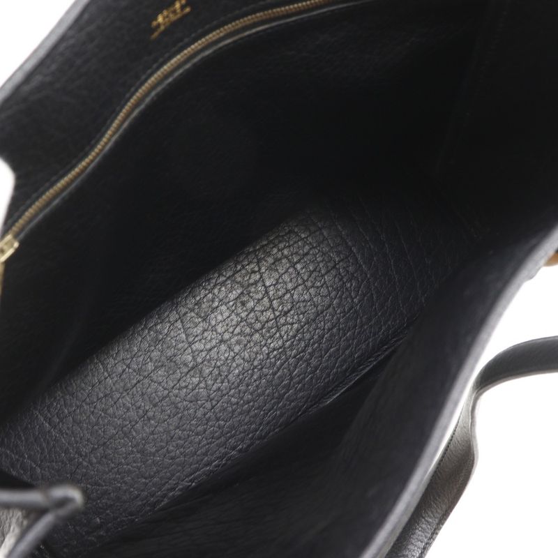 Hermes Gallop Ft1 Buffalo Black Tote