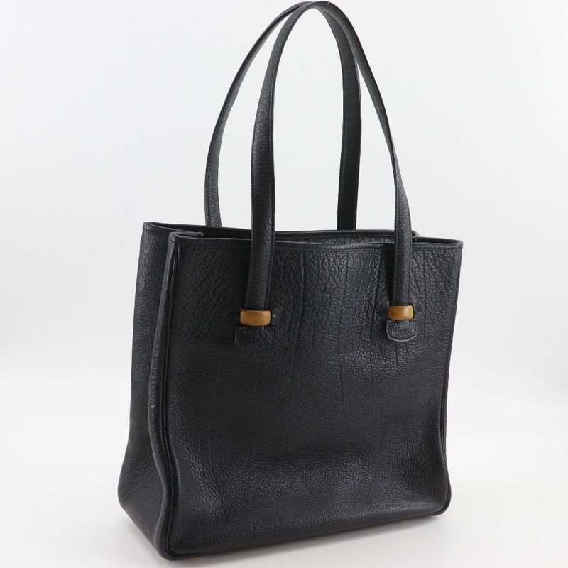 Hermes Gallop Ft1 Buffalo Black Tote