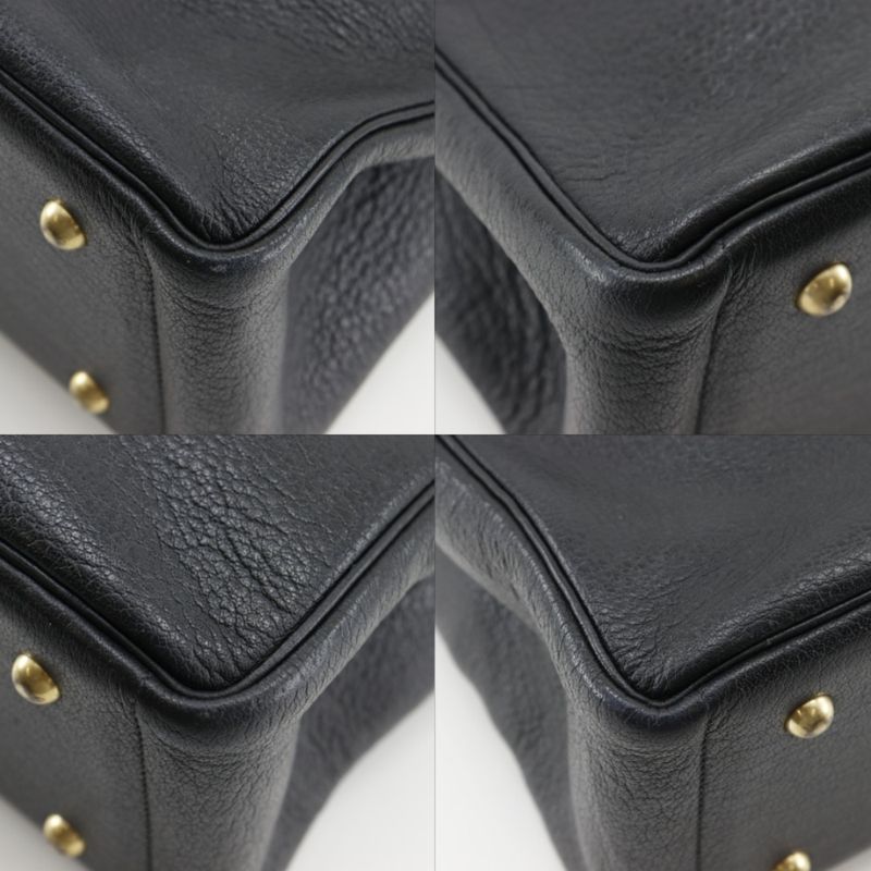 Hermes Gallop Ft1 Buffalo Black Tote