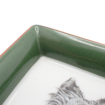 Hermes Mini Plate Boar Scottish Terrier Set of 2 