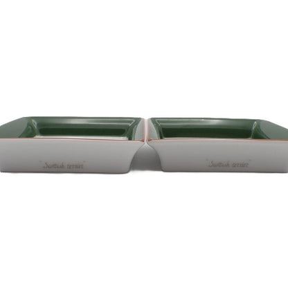 Hermes Mini Plate Boar Scottish Terrier Set of 2 