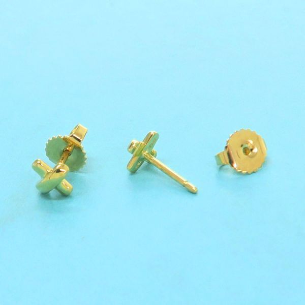 Tiffany & Co Cross Stitch Earrings