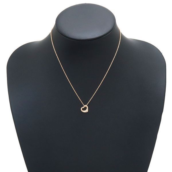 Tiffany & Co Open Heart Necklace 11 mm