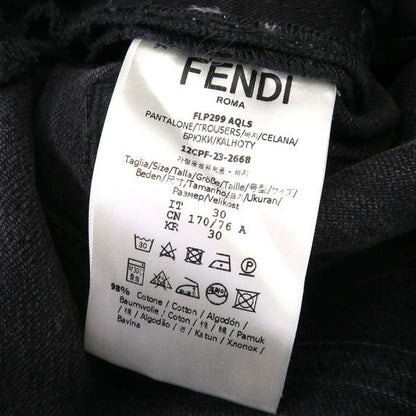 Fendi Denim Pants Gray