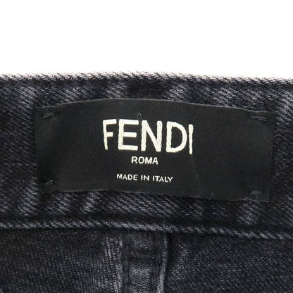 Fendi Denim Pants Gray