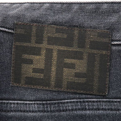 Fendi Denim Pants Gray