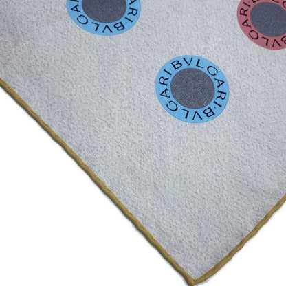 Bvlgari Scarf Light Gray Pink Multi