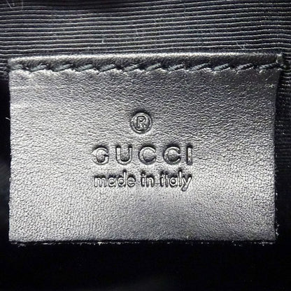 Gucci Pouch GG Canvas Black Makeup Case Logo Adult