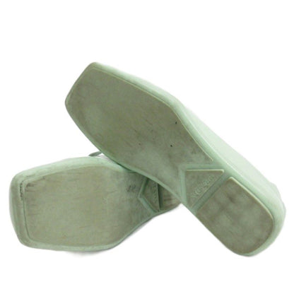 Prada Enamel Loafer Light Green 6.5