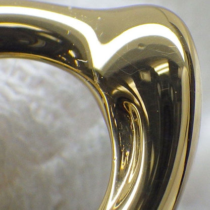 Tiffany & Co Earrings Open Heart 18k Yellow Gold