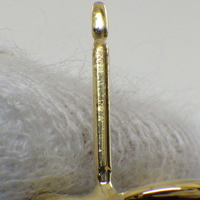 Tiffany & Co Earrings Open Heart 18k Yellow Gold