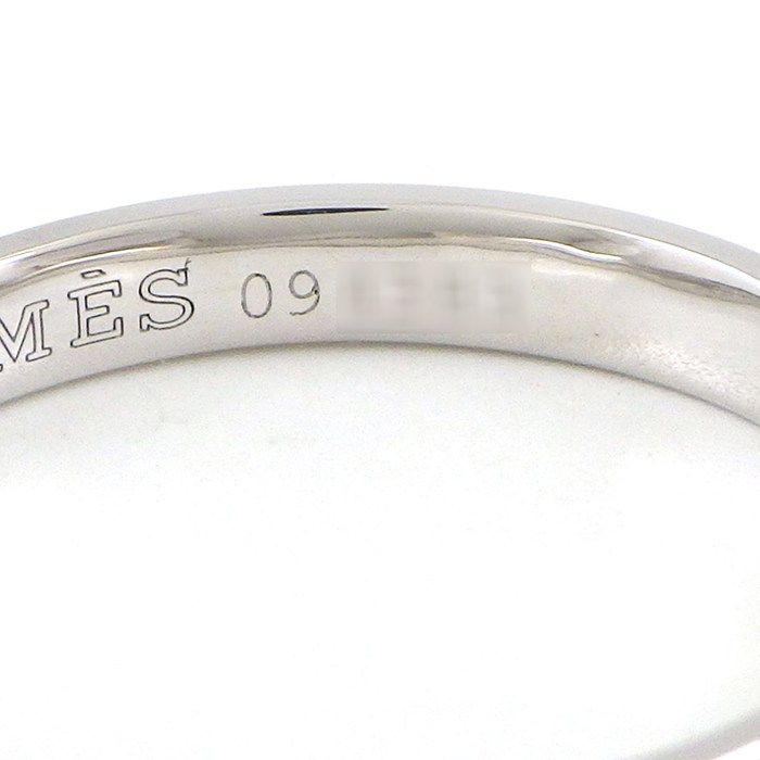 Hermes Ring Alliance Kelly 18k White Gold