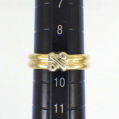 Tiffany & Co Ring Signature-x Cross Point Diamond 18k Yellow Gold 18k White