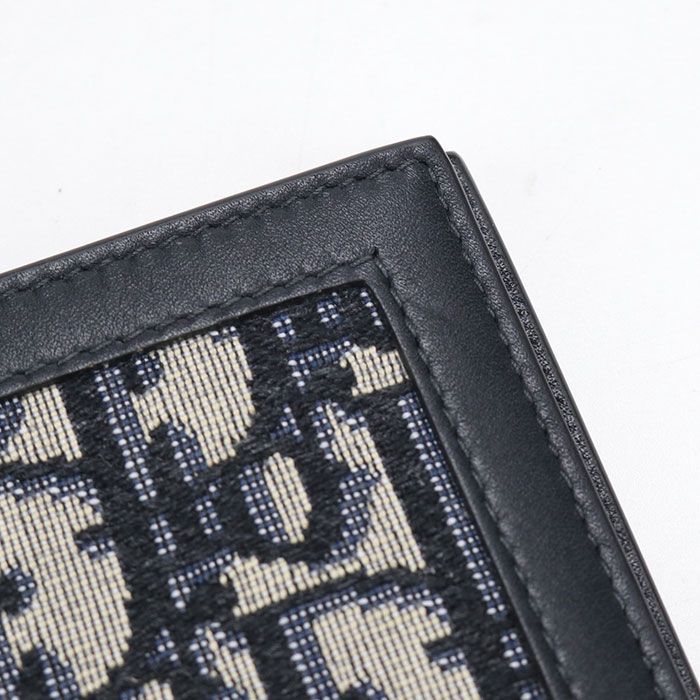 Dior Passport Cover Oblique Jacquard