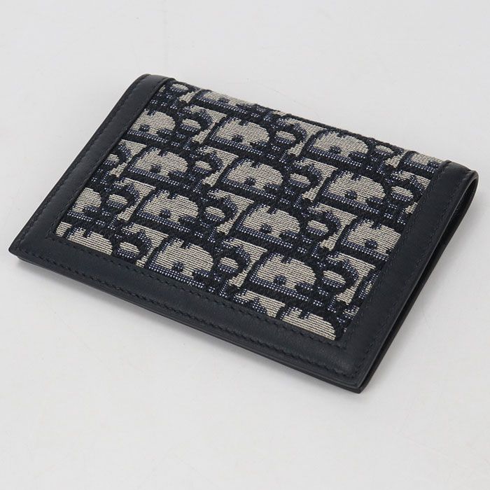 Dior Passport Cover Oblique Jacquard