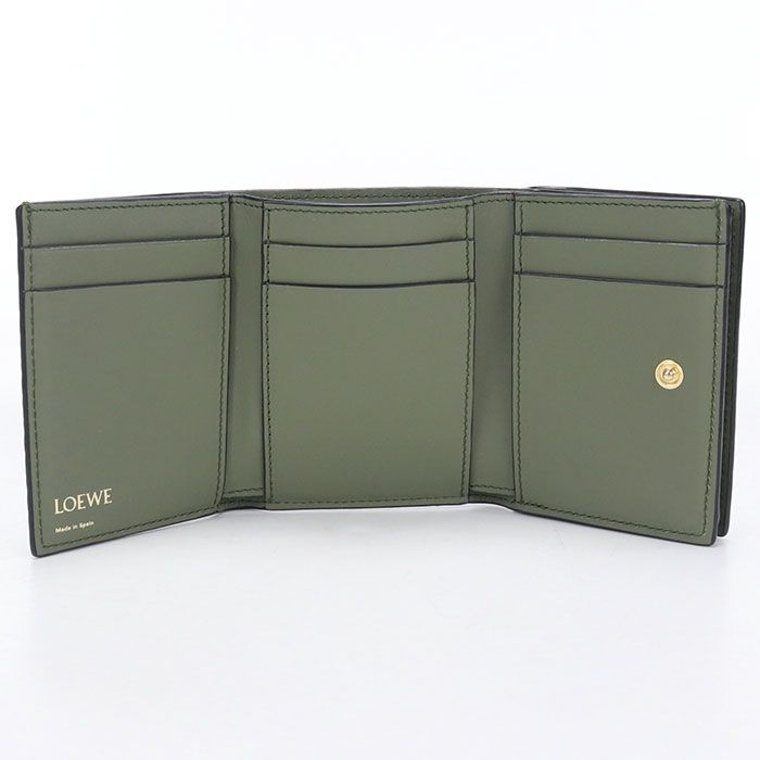 Loewe Trifold Wallet Repeat Anagram Calf