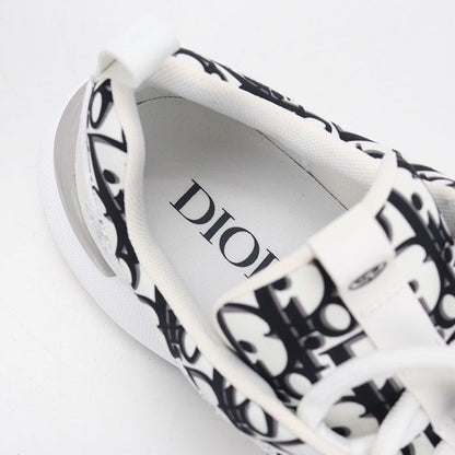 Dior Low Cut Sneakers Technical Fabric Oblique