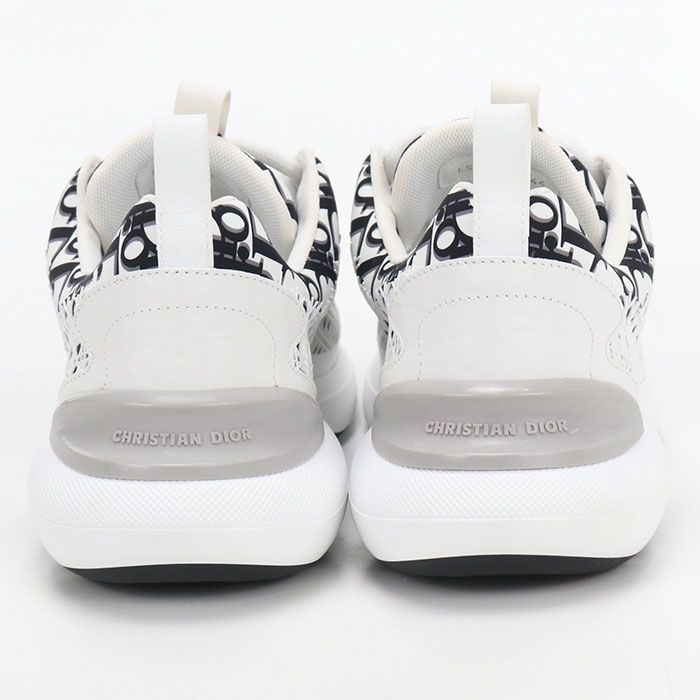 Dior Low Cut Sneakers Technical Fabric Oblique