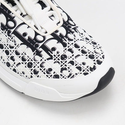 Dior Low Cut Sneakers Technical Fabric Oblique
