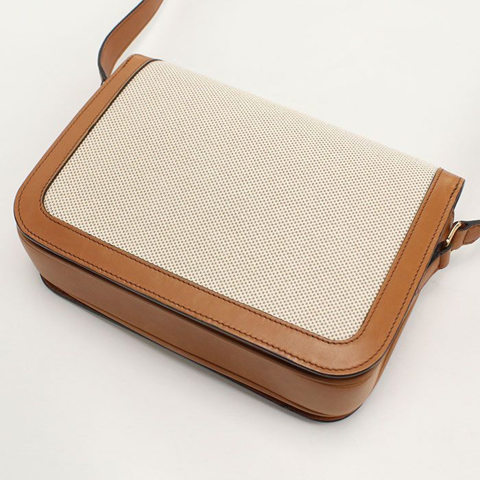 Celine Triomphe Crossbody Shoulder Bag Calf Jacquard