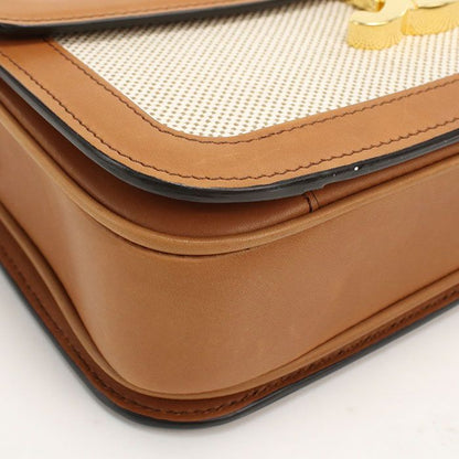 Celine Triomphe Crossbody Shoulder Bag Calf Jacquard