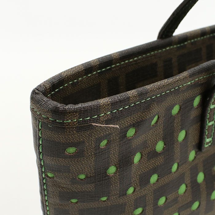 Fendi Zucca Tote Totes Gold