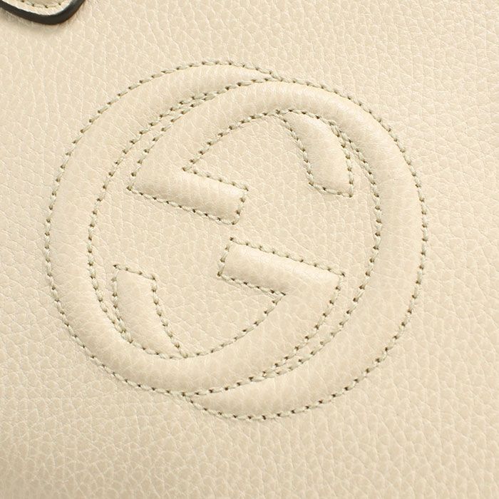 Gucci 2-Way Soho Handbag Leather
