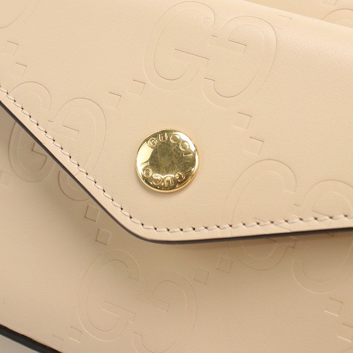 Gucci Chain Crossbody Shoulder Bag Leather