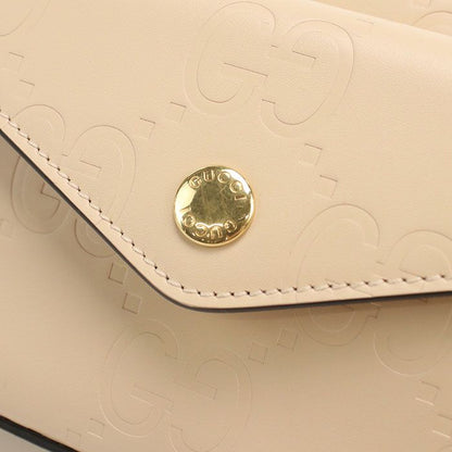 Gucci Chain Crossbody Shoulder Bag Leather