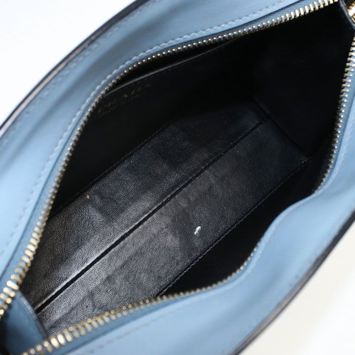 Prada 2-Way Shoulder Bag Leather