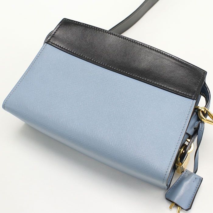 Prada 2-Way Shoulder Bag Leather