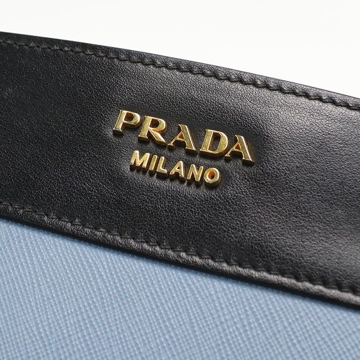 Prada 2-Way Shoulder Bag Leather