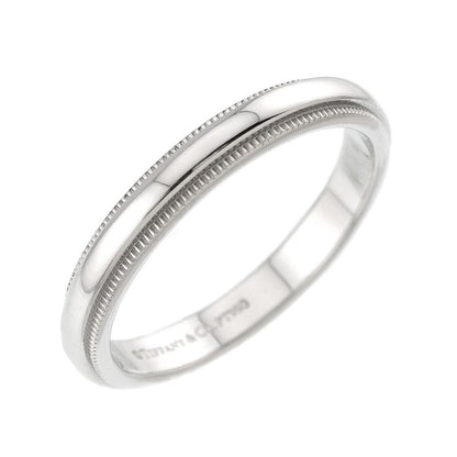 Tiffany & Co Milgrain Ring Width mm Pt Platinum Together