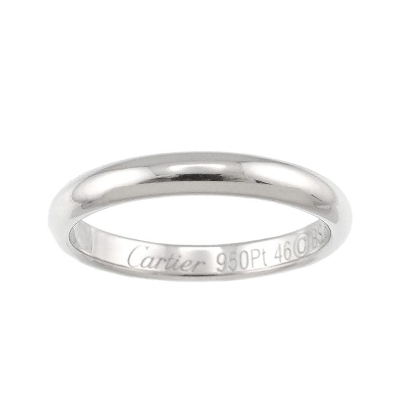 Cartier Classic 46 Ring Width mm Pt Platinum
