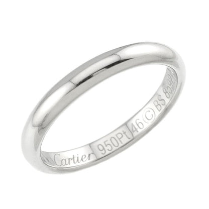 Cartier Classic 46 Ring Width mm Pt Platinum