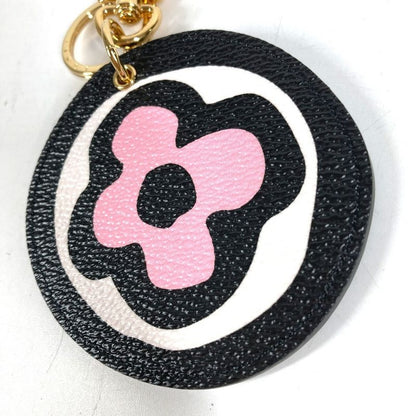 Louis Vuitton Bag Charm Porte Cles Illustre Wild at Leather Pink
