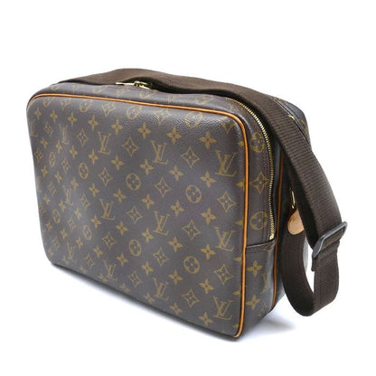 Louis Vuitton Reporter GM Shoulder Bag Monogram Brown