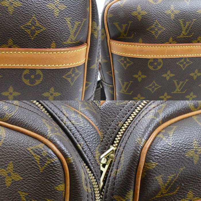 Louis Vuitton Reporter GM Shoulder Bag Monogram Brown