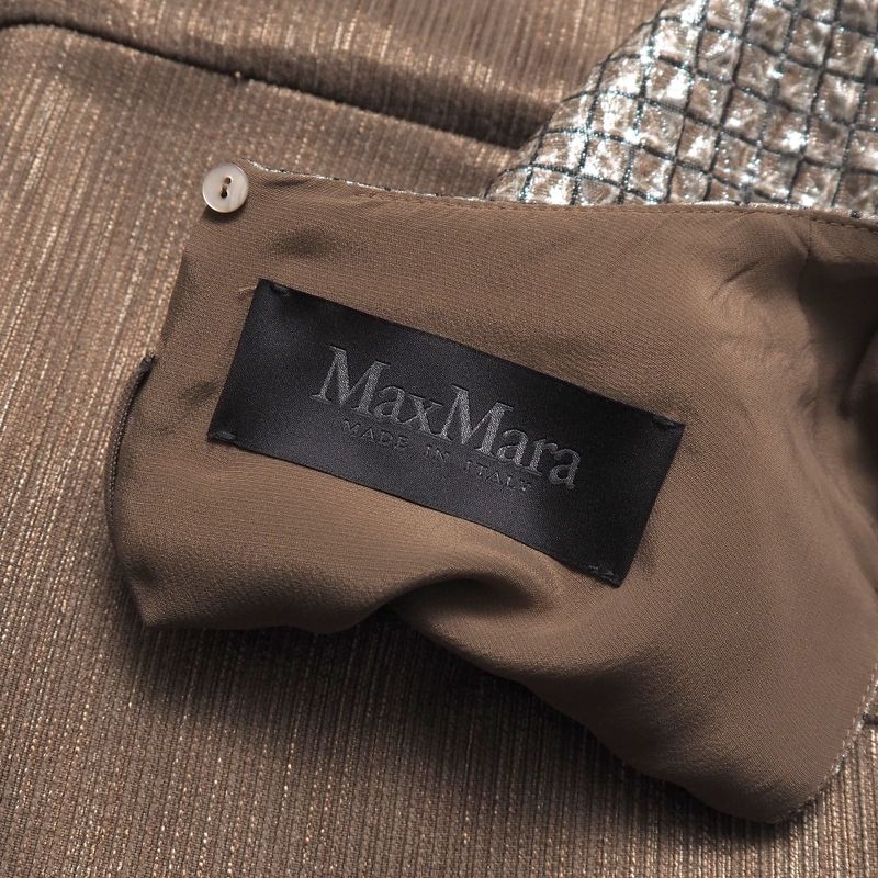 Max Mara Pianissimo Dress 40 Sleeveless