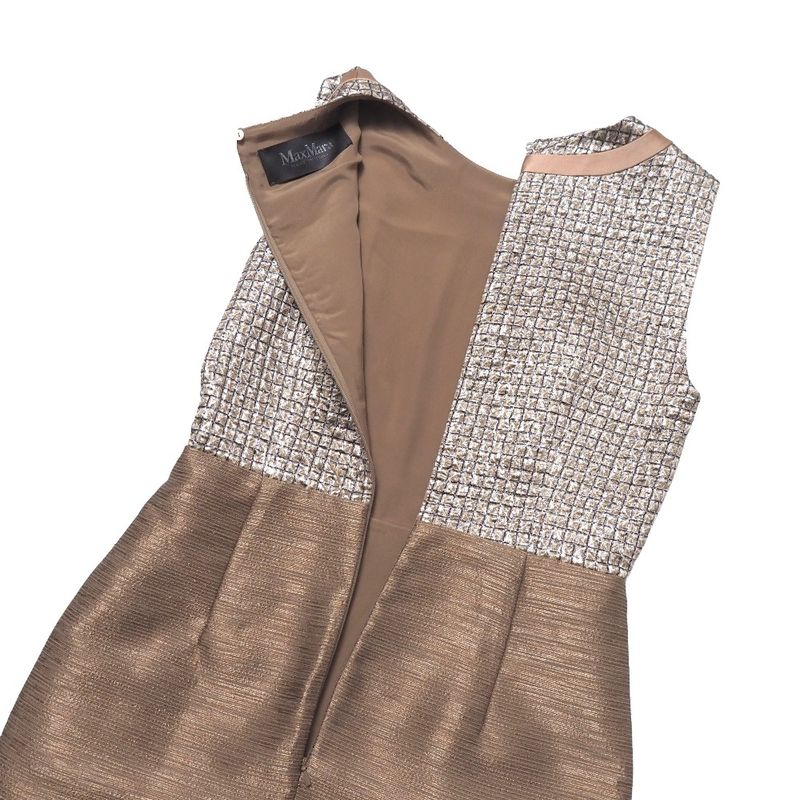 Max Mara Pianissimo Dress 40 Sleeveless