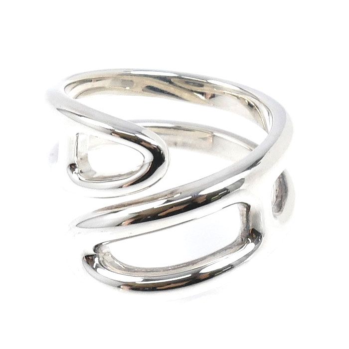Hermes Chaine D'ancre Punk Ring