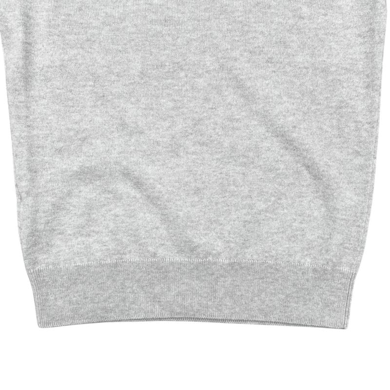 Hermes Sweater Lift Long Sleeve Knit 34 Cashmere Logo Gray