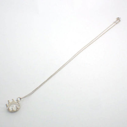 Tiffany & Co 925 Crown Charm Pendant Necklace
