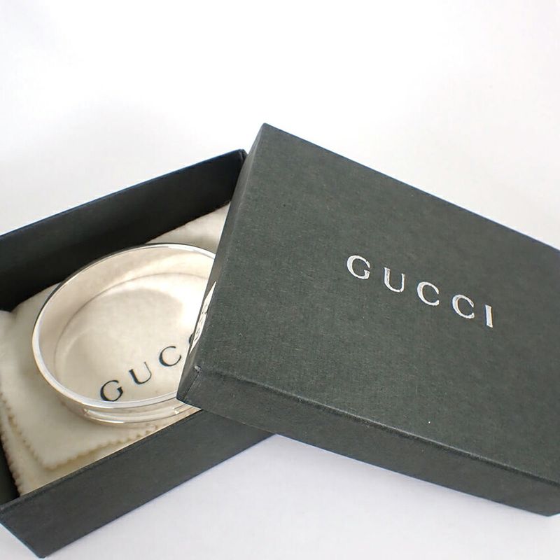 Gucci 925 Vintage Bangle Bracelet